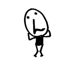 The face of the words sticker #9357680