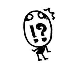 The face of the words sticker #9357681