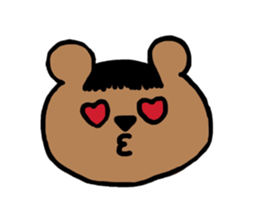 Hair Animal sticker #9357770