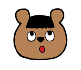 Hair Animal sticker #9357773