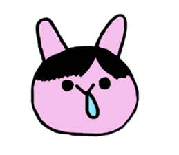 Hair Animal sticker #9357778