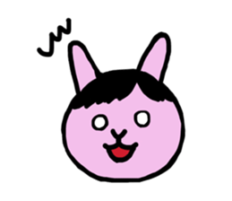 Hair Animal sticker #9357781