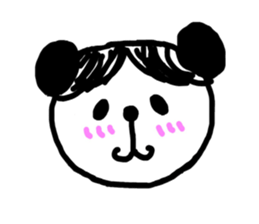 Hair Animal sticker #9357784