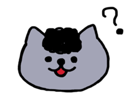 Hair Animal sticker #9357803