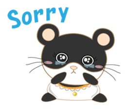 pandacat xmas and newyear winter sticker sticker #9357833