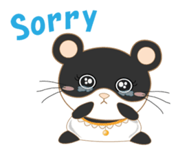 pandacat xmas and newyear winter sticker sticker #9357833