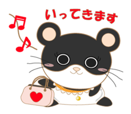 pandacat xmas and newyear winter sticker sticker #9357835