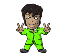 The MAN(Human) sticker #9358314