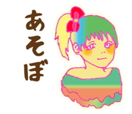 HARAJUKU GIRL sticker #9358541