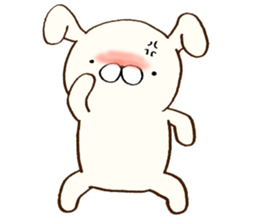 Everyday lazy rabbit sticker #9358987