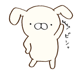 Everyday lazy rabbit sticker #9358988