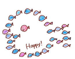 Creatures of chilling sea sticker #9359532