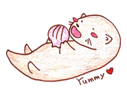 Creatures of chilling sea sticker #9359544