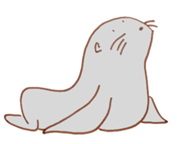 Creatures of chilling sea sticker #9359548