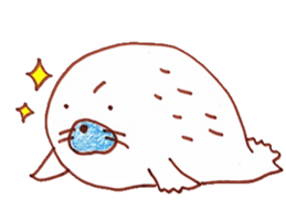 Creatures of chilling sea sticker #9359550