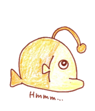 Creatures of chilling sea sticker #9359557