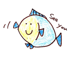 Creatures of chilling sea sticker #9359563