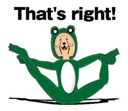 Frog G(English) sticker #9359572
