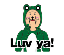 Frog G(English) sticker #9359575