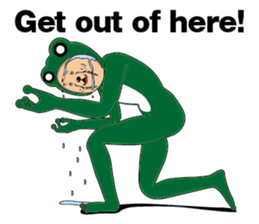 Frog G(English) sticker #9359582