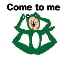 Frog G(English) sticker #9359585