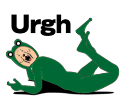Frog G(English) sticker #9359586