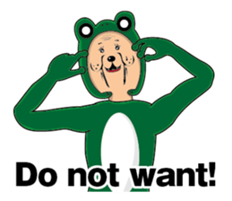 Frog G(English) sticker #9359589