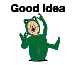 Frog G(English) sticker #9359593