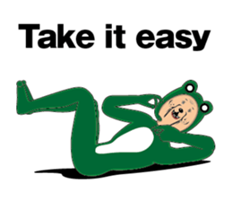 Frog G(English) sticker #9359595