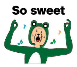 Frog G(English) sticker #9359597