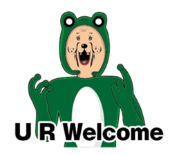 Frog G(English) sticker #9359599