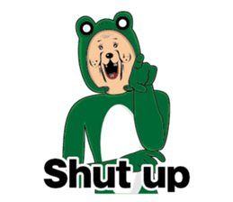 Frog G(English) sticker #9359602