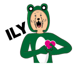Frog G(English) sticker #9359603