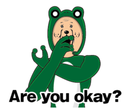 Frog G(English) sticker #9359606
