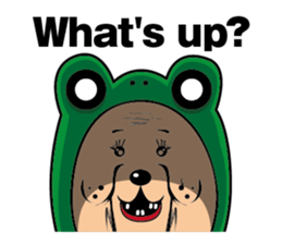 Frog G(English) sticker #9359607