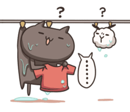 Kuro the cat Part2 sticker #9359675