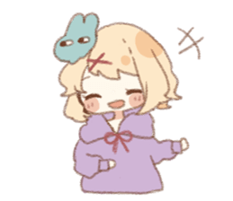 Wright Mannes and girl 2 sticker #9359800