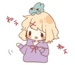 Wright Mannes and girl 2 sticker #9359803