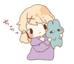 Wright Mannes and girl 2 sticker #9359806