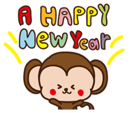 New year Ape2016 sticker #9360090