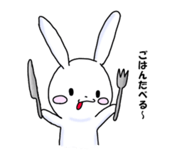 rabbit ~Daily life~ sticker #9360446