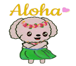 Hula-Dogs Aina and Friends sticker #9360541