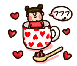 Half Honorific Girl sticker #9360931