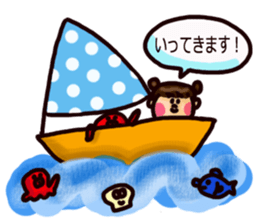 Half Honorific Girl sticker #9360936