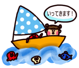 Half Honorific Girl sticker #9360936