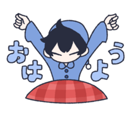 A Round Faced Boy sticker #9361069