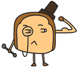 Mr. Bread Eng Ver. sticker #9361300