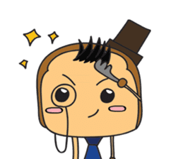 Mr. Bread Eng Ver. sticker #9361307