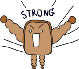 Mr. Bread Eng Ver. sticker #9361312