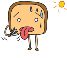 Mr. Bread Eng Ver. sticker #9361314